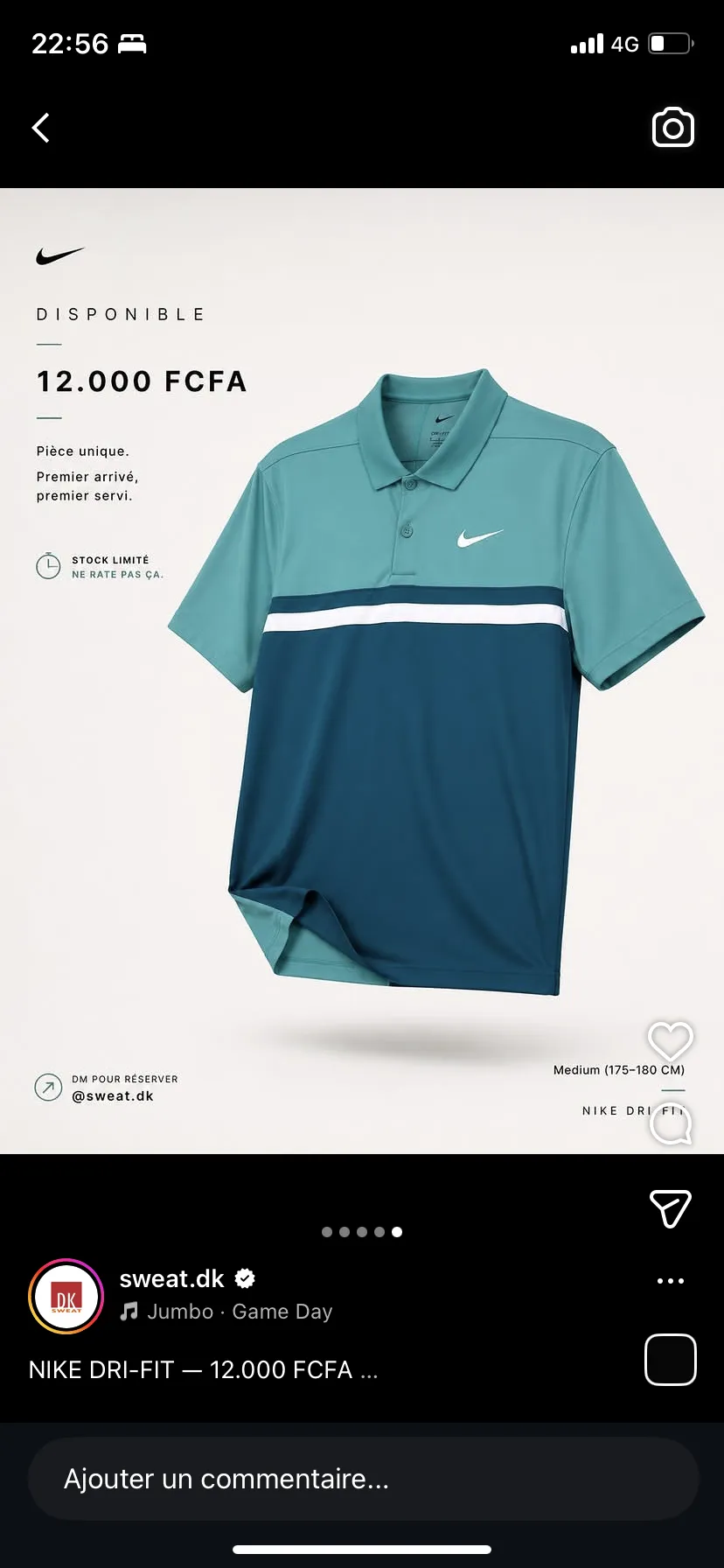 T-shirt Coton Peigné — Déstockage